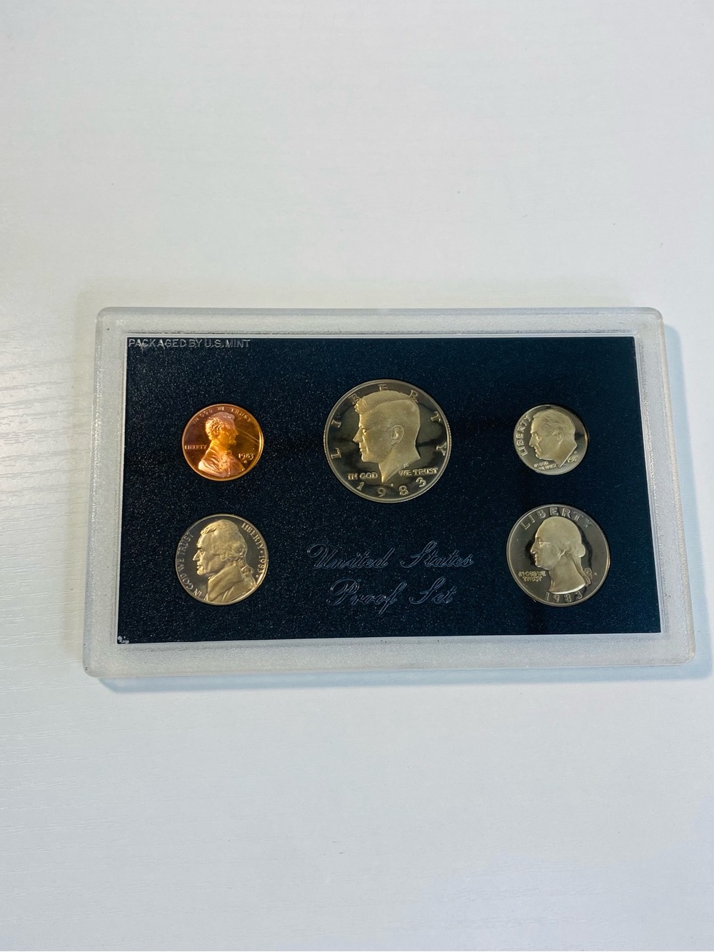1983-S US Proof 5 Coin Set in Original Government Packaging